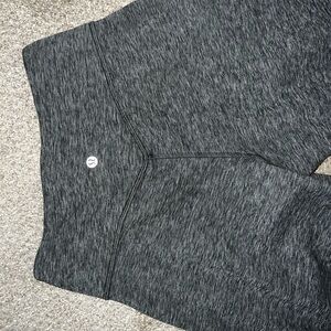 Lululemon Gray High-Waisted Jogger Leggings